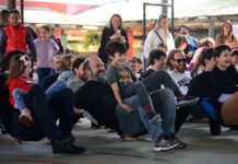 Família Terra Firme em dia de festa